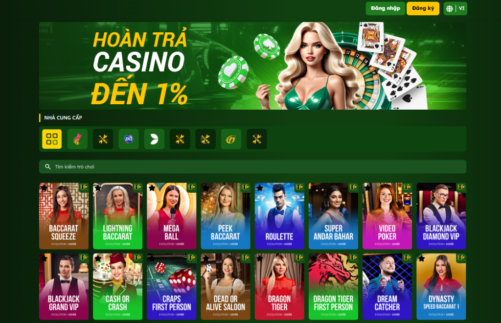 Live Casino UG88