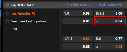 Los Angeles FC vs San Jose Earthquakes