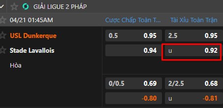 USL Dunkerque vs Stade Lavallois